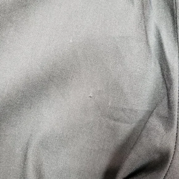 J Jill Linen Stretch Pants Womens 14 Petite Gray High Rise Trouser Pull On - Picture 7 of 10